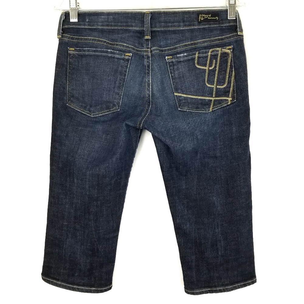 Citizens of humanity bardot denim capri jeans